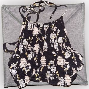 Backless billabong crop top